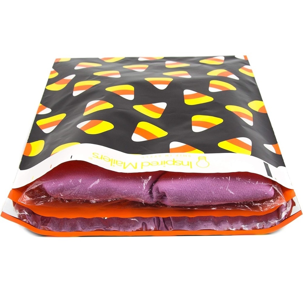 10 Count - 10x13 Polymailers (CANDY CORN) - Picture 8 of 10